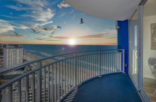 Daytona Beach Shores Apartamento | On the Beach-2/Br 2/Bath, 26th floor! Spectacular views of Ocean & River