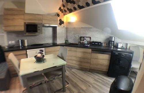 Duingt Apartamento | A orillas del lago de Annecy, alojamiento estilo loft en una residencia con playa privada