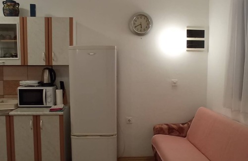 Rovanjska Apartamento | Apartamento de una habitación con terraza y vista al mar Rovanjska, Paklenica (A-23758-a)