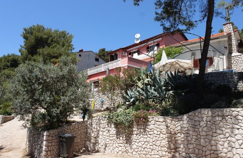Cove Murtar Apartamento | Apartamento de una habitación con terraza y vista al mar Mali Losinj, Losinj (A-2489-a)