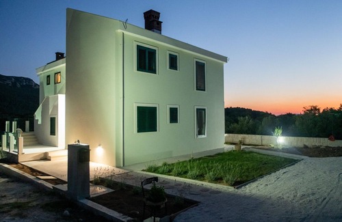 Zuljana Apartamento | Apartamento de una habitación con balcón y vista al mar Zuljana, Peljesac (A-23994-b)