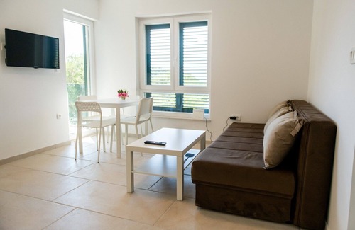 Zuljana Apartamento | Apartamento de una habitación con balcón y vista al mar Zuljana, Peljesac (A-23994-b)