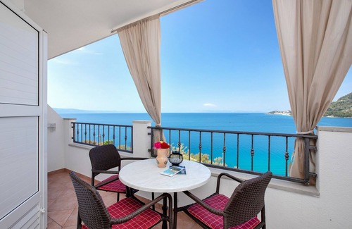 Drasnice Apartamento | Apartamento de una habitación con terraza y vista al mar Drasnice, Makarska (A-2581-a)