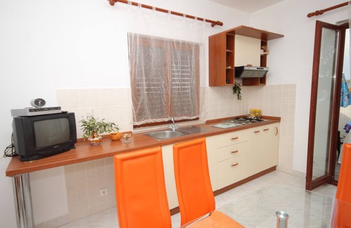 Mrljane Apartamento | Apartamento de una habitación con terraza y vista al mar Mrljane, Pasman (A-8498-a)