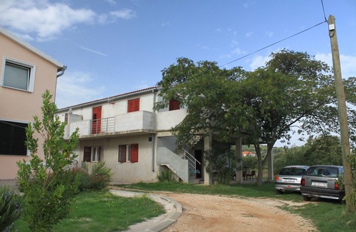 Mrljane Apartamento | Apartamento de una habitación con terraza y vista al mar Mrljane, Pasman (A-8498-a)