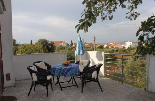 Mrljane Apartamento | Apartamento de una habitación con terraza y vista al mar Mrljane, Pasman (A-8498-a)