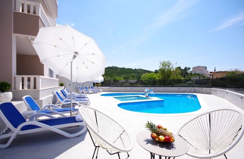 Promajna Apartamento | Apartamento de una habitación con una terraza Promajna, Makarska (A-21102-b)