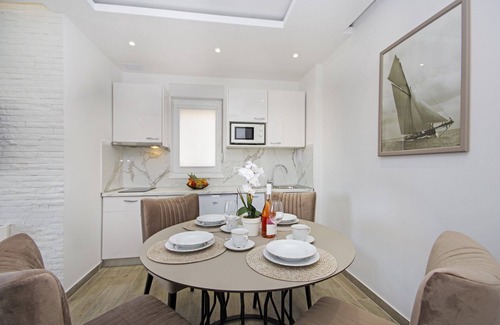 Promajna Apartamento | Apartamento de una habitación con terraza y vista al mar Promajna, Makarska (A-21102-k)