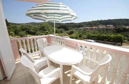 Soline Apartamento | Apartamento de una habitación con terraza y vista al mar Bahía Soline, Dugi otok (A-448-c)