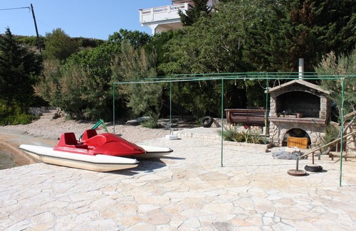 Kustici Apartamento | Apartamento de una habitación en la playa Kustici, Pag (A-6376-g)