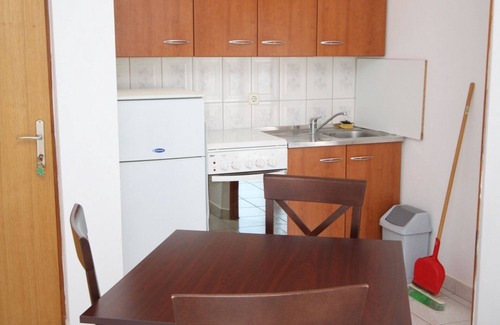 Metajna Apartamento | Apartamento de una habitación con terraza y vista al mar Metajna, Pag (A-6336-b)