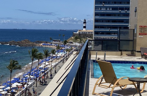 Barra Apartamento | Apartamento de un dormitorio en un piso frente al mar - Playa Farol da Barra.