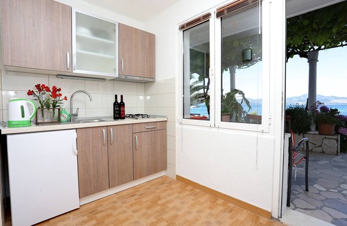 Drace Apartamento | Apartamento de una habitación en la playa Drace, Peljesac (A-10130-d)