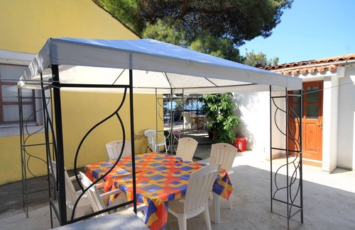 Island Dugi Otok Apartamento | Apartamento de una habitación en la playa Lavdara, Dugi otok (A-434-b)