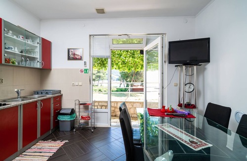 Zuljana Apartamento | Apartamento de una habitación con terraza y vista al mar Zuljana, Peljesac (A-10233-c)