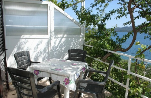 Viganj Apartamento | Apartamento de una habitación con terraza y vista al mar Viganj, Peljesac (A-260-b)