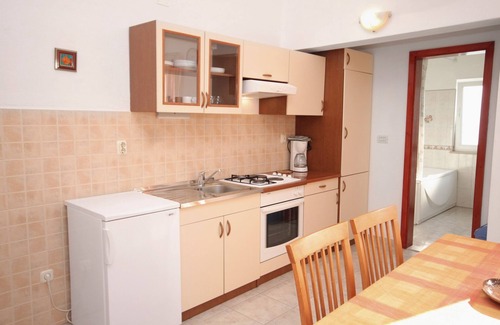 Postira Apartamento | Apartamento de una habitación con terraza y vista al mar Postira, Brac (A-3244-b)