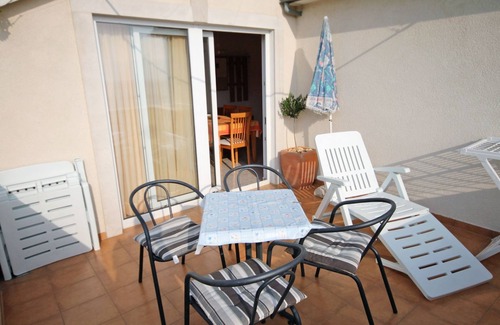 Postira Apartamento | Apartamento de una habitación con terraza y vista al mar Postira, Brac (A-3244-b)