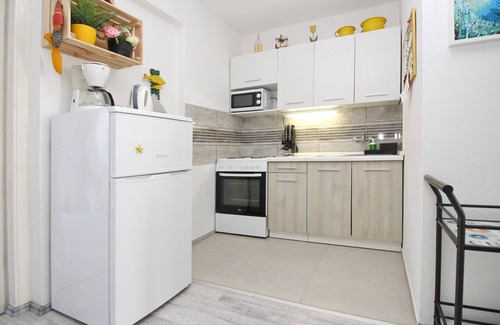 Baska Apartamento | Apartamento de una habitación con una terraza Baska, Krk (A-19215-b)