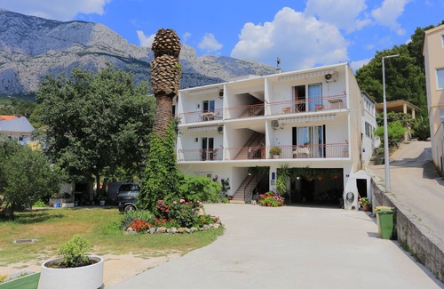 Tucepi Apartamento | Apartamento de una habitación con terraza y vista al mar Tucepi, Makarska (A-2676-a)