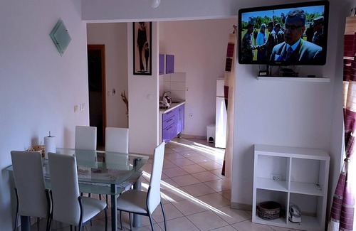 Tucepi Apartamento | Apartamento de una habitación con terraza y vista al mar Tucepi, Makarska (A-6058-b)