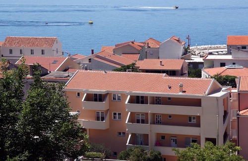 Tucepi Apartamento | Apartamento de una habitación con terraza y vista al mar Tucepi, Makarska (A-6058-b)