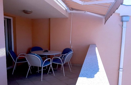 Tucepi Apartamento | Apartamento de una habitación con terraza y vista al mar Tucepi, Makarska (A-6058-b)