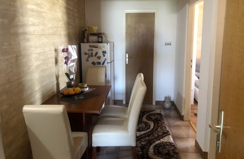 Mandre Apartamento | Apartamento de una habitación con terraza y vista al mar Mandre, Pag (A-3557-a)