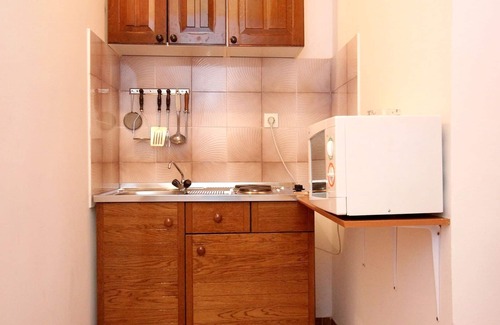 Mandre Apartamento | Apartamento de una habitación con terraza y vista al mar Mandre, Pag (A-3557-a)