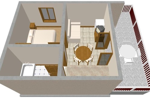 Zman Apartamento | One bedroom apartment with terrace and sea view Žman, Dugi otok (A-873-a)