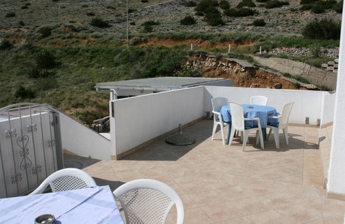 Bosana Apartamento | Apartamento de una habitación con terraza y vista al mar Bosana, Pag (A-6460-b)