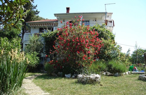 Suha Punta Apartamento | Apartamento de una habitación con una terraza Kampor, Rab (A-5014-b)