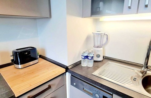 Cents Apartamento | One bedroom flat with parking&balcony