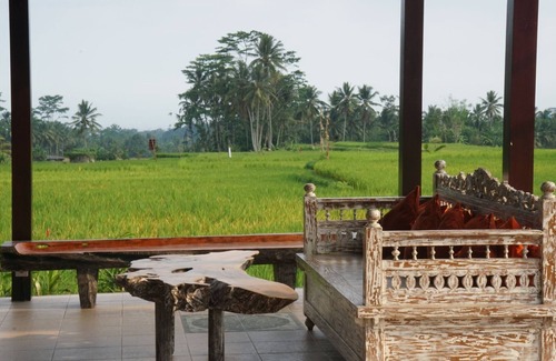 Kenderan Villa | Villa de una habitación con vista al campo de arroz