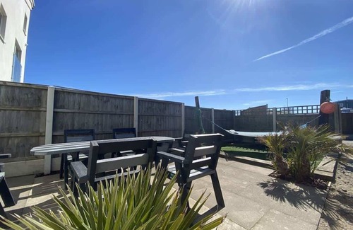 Caister-on-Sea Cabaña | One Coastguard Cottage - en la playa de arena de Caister
