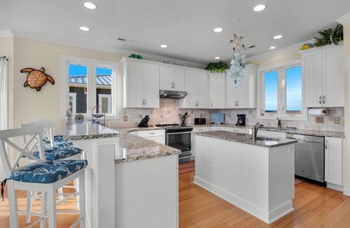 Caswell Beach Casa | One More Day Caswell: Oceanfront Home With Elevator