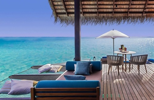 Reethi Rah Casa | One&Only Reethi Rah, Water Villa Two Queen Beds!