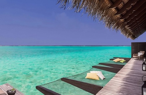 Reethi Rah Hotel | One&Only Reethi Rah, Water Villa King Bed, Private Beach, Balcony w/ Sea View!