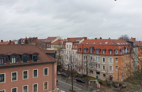 Erfurt Apartamento | One-room apartment above the roofs of downtown Erfurt