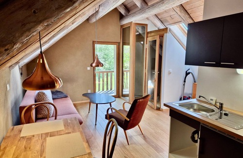 Dobbin-Linstow Apartamento | One-room vacation apartment Atelier - Holiday barn on Lustweg