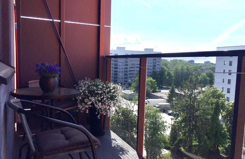 Mustamae Apartamento | Orange Sipelga Balcony & Free Parking