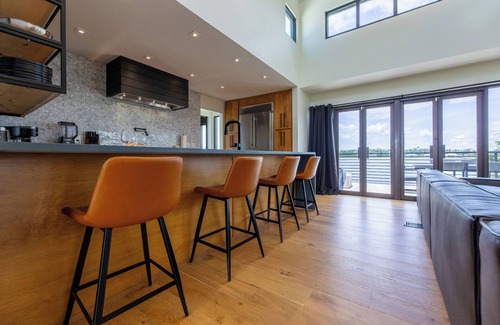 Panama City Casa | Organically Designed Spacious Home w/ a Resort Style Heated Pool & Private Dock