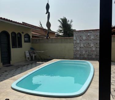 Unamar Casa | Orla 500 - Casa inteira 15 pessoas - Com Piscina - 500 Metros da Praia - Churrasqueira e muito mais