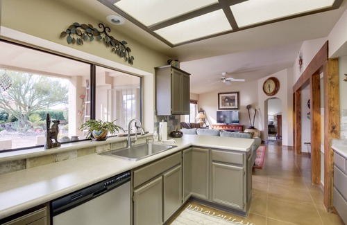Rancho Vistoso Casa | Oro Valley Home in 55+ Community w/ Pool Access!