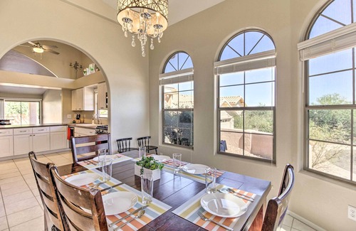 Catalina Shadows Estates Cabaña | Oro Valley Home w/ Hot Tub & Mountain Views!