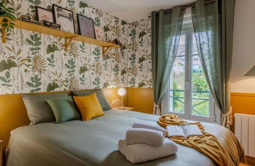 Magny-le-Hongre Apartamento | Orphée by Kleidos - Disney 10min! Superbe T2, 4P, Parking gratuit, Balcon