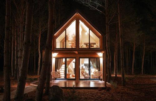 Sliwice Casa | Osada LoveLaski - balia jacuzzi, sauna i kominek - całoroczne domki premium