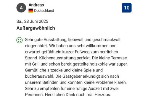 Zempin Apartamento | Ostsee-Urlaub-Zempin direkt am Küstenwald, nur wenige Minuten zum Strand, optimal für Paare mit 1 Hund bis 45 cm Schulterhöhe