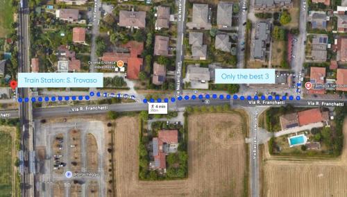San Trovaso Apartamento | OTB Italia 3 - Ampio appartamento tra Venezia e Treviso con 3 camere e terrazze panoramiche