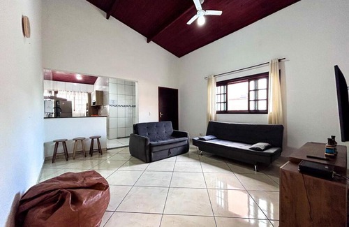 Morada da Praia Casa | Otima casa com WiFi e churrasqueira em Bertioga SP